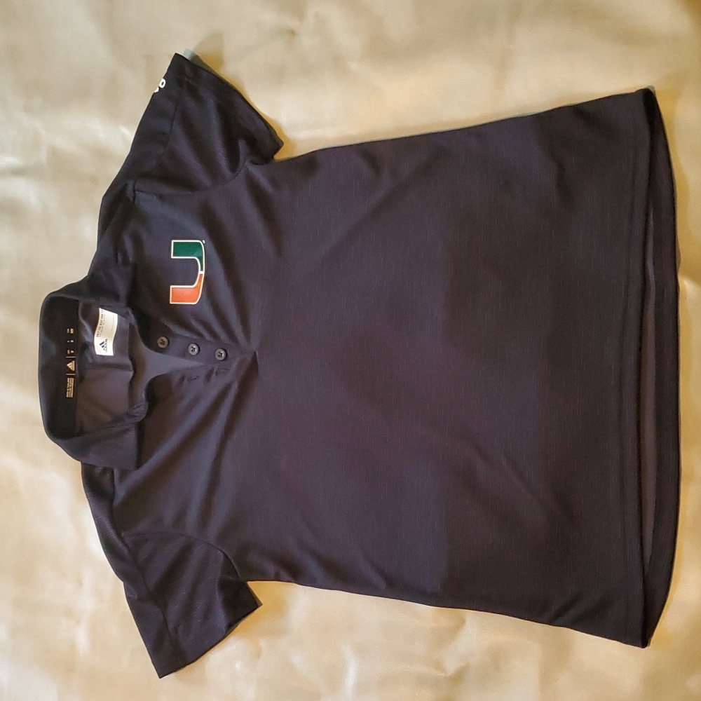 Miami Hurricanes Adidas Polo